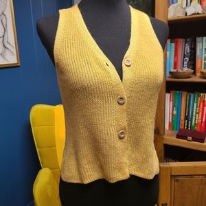 Hippie Rose Sweater Tank Size M